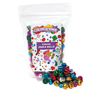 Afbeelding van Colorations Gekleurde Knutsel Belletjes, 200st.