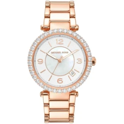 Afbeelding van Michael Kors dames Parker horloge MK4695 in de kleur Roségoud