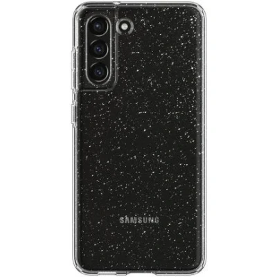 Afbeelding van Samsung Galaxy S21 FE Hoesje Siliconen en TPU (zacht) Spigen Softcase/Backcover Transparant Telefoonhoesje