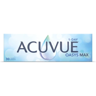 Afbeelding van +1.25 ACUVUE® OASYS MAX 1 Day 30 pack Daglenzen BC 9.00 Contactlenzen