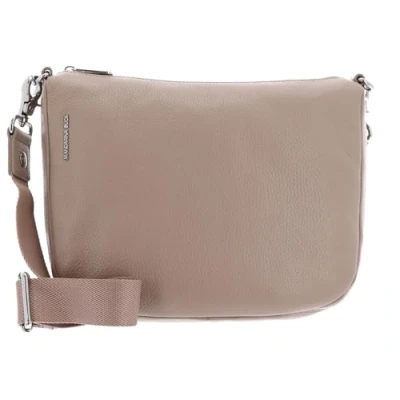 Afbeelding van Mandarina Duck Mellow Leather Hobo voor dames, Warm Taupe