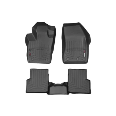 Afbeelding van WeatherTech Vloermatten compatibel met: Jeep Renegade BU 2015 22 Zwart 1ste &amp; 2de rij