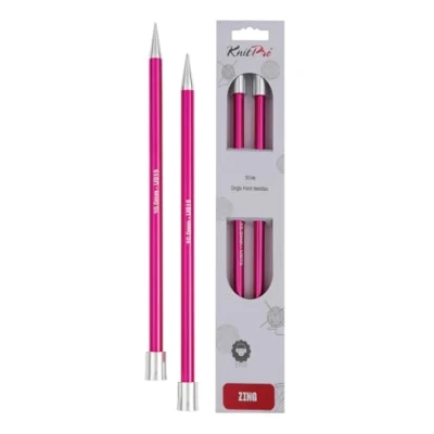 Afbeelding van KnitPro 47338 Zing breinaalden 40 cm 10.00mm