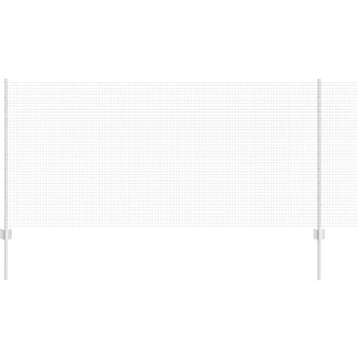 Afbeelding van vidaXL Tuinschutting Set van 2 Gegalvaniseerd staal 10 x 1 m