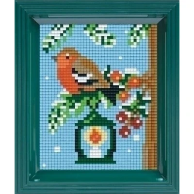 Afbeelding van Pixelhobby Geschenkverpakking Roodborstje 31389