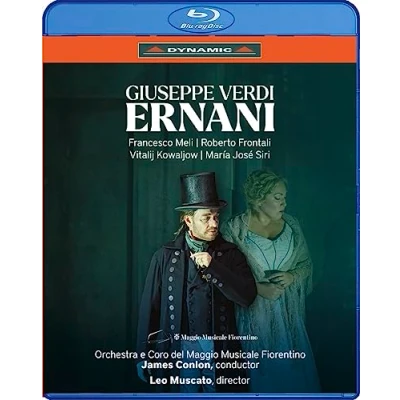 Afbeelding van Francesco Meli, Roberto Frontali, Vitalij Kowaljow Verdi: Ernani (Blu ray)