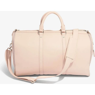 Afbeelding van STACKERS BLUSH PINK reistas weekendtas handbagage opvouwbaar