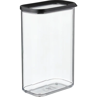 Afbeelding van Bewaardoos Modula 2000 ml zwart Mepal