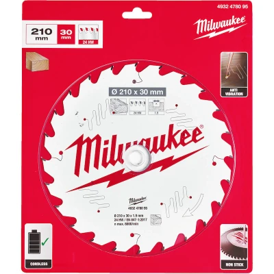 Afbeelding van Cirkelzaagblad Hout 210 X 30 1.9 Thin Kerf Atb 24T +25