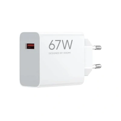 Afbeelding van Xiaomi Charger 67W HyperCharge Power Adapter (Type A) (67 W), USB lader, Wit