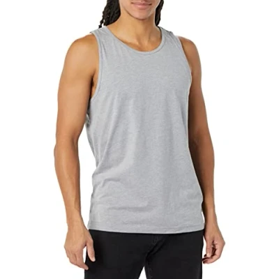 Afbeelding van Amazon Essentials Men&#039;s Tanktop met normale pasvorm, Lichtgrijs, L