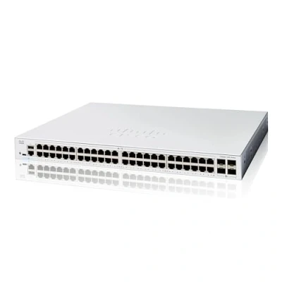 Afbeelding van Cisco Catalyst 1200 48T 4G, GE met 48 poorten, SFP 4x1, beperkte levenslange bescherming (C1200 4G)