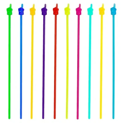 Afbeelding van ISTOVO 10 PCS Mini Hand Pointers Leraren Pointer Klaslokaal en Presentatie Finger Hars Stick