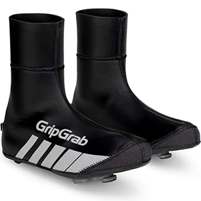 Afbeelding van GripGrab RaceThermo Waterproof Winter Wielren Overschoenen Zwart Unisex Maat XXL