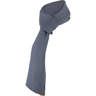 Afbeelding van Sarlini Sjaal heren Ribbed Denim Effen One Size