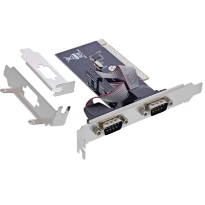 Afbeelding van InLine Interfacekaart, 2x 9 pins serieel, PCI, Controlekaart