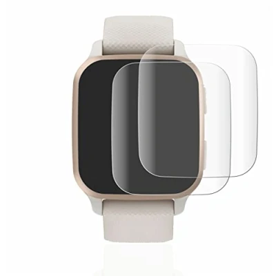 Afbeelding van BROTECT Full Cover Screen Protector voor Garmin Venu Sq 2 Music (2 Stuks) Schermbeschermer, 3D Curved