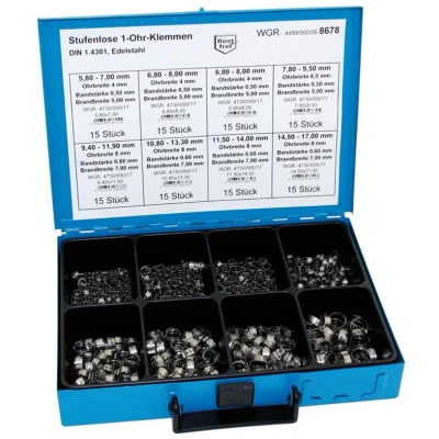 Afbeelding van Set kabelbinders DRESSELHAUS 4499/000/06 8678