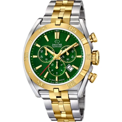 Afbeelding van Jaguar Chronograaf Executive Polshorloge, quartz, herenhorloge, saffierglas, stopwatchfunctie, Swiss Made