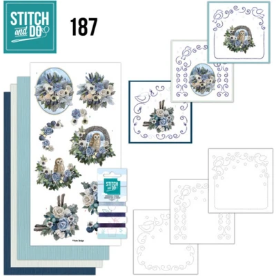 Afbeelding van Stitch and Do 187 Amy Design Whispers of Winter