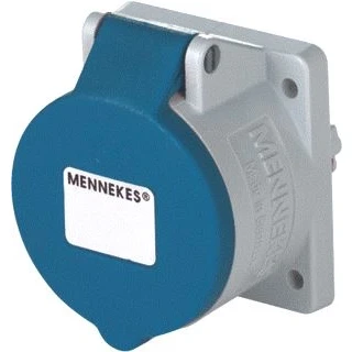 Afbeelding van Inbouwcontactdoos 32a 3p 6h 230v ip44 twincontact 1787