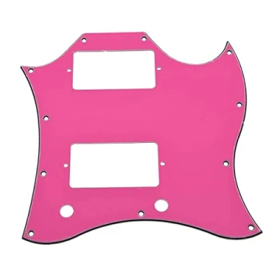 Afbeelding van Dopro Amerikaanse Standaard SG Gitaar Full Face Pickguard past USA Gibson Speciale Roze 3 Ply