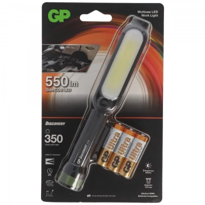 Afbeelding van Zaklamp C34 550lumen incl. 3x AA 1.5V batterijen