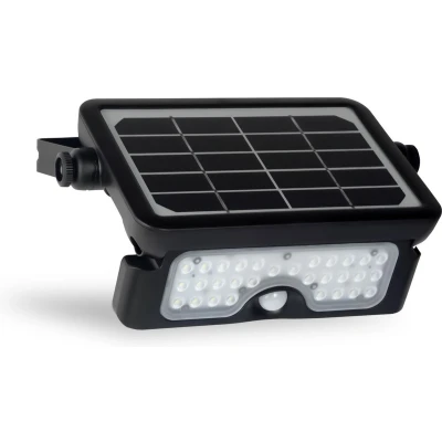 Afbeelding van FlinQ Solar Wandlamp Tuinverlichting Zonne energie Bewegingssensor 5W/10W Floodlicht