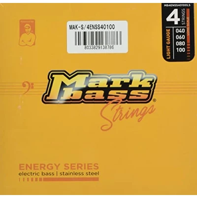Afbeelding van Markbass Energy Series Strings 4s 40 100 Snarenset voor 4 string basgitaar