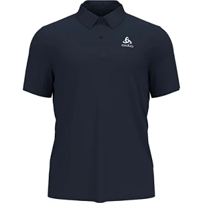 Afbeelding van Odlo Cardada Poloshirt Met Korte Mouwen Blauw M Man