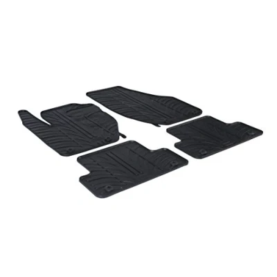 Afbeelding van Gledring Rubbermatten passend voor Volvo V40 2012 (T profiel 4 delig + montageclips)