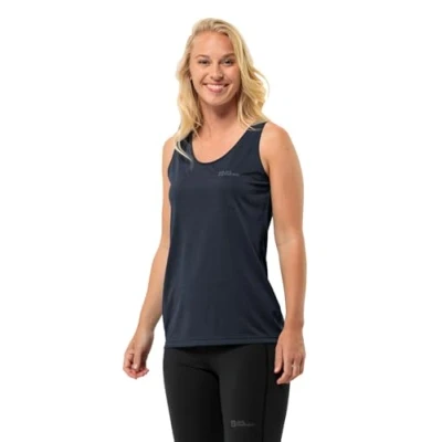 Afbeelding van Jack Wolfskin Crosstrail Top, Dames, Maat: Large, Night blue