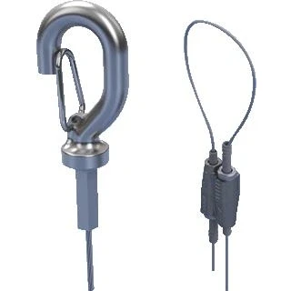 Afbeelding van Nvent caddy speed link slk slk15l5 met haak 1 5mm kabel 5 meter lengte 196511