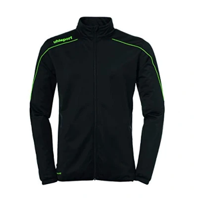 Afbeelding van Uhlsport Stream 22 Polyestervest Kinderen Zwart / Fluo Groen Maat: 140