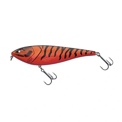 Afbeelding van Berkley Zilla Glider 10cm 18g (diepte 0.5 2.00m) Soort : Red Tiger