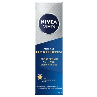 Afbeelding van NIVEA MEN ANTI AGE HYALURON GEL 50ML x3