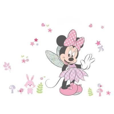 Afbeelding van Kibi muurstickers Mickey Minnie en kinderen babykamer Mouse stickers