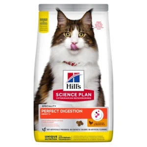 Afbeelding van Hill&#039;s Feline Adult Perfect Digestion Kattenvoer 3 kg