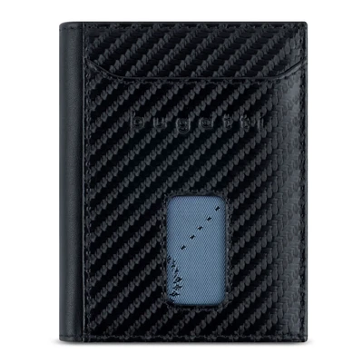 Afbeelding van bugatti Secure Slim Mini Speciaal portemonnee, XL voor muntgeld, RFID, leer, carbon