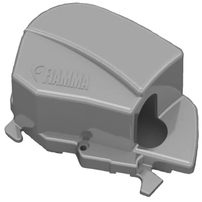 Afbeelding van Fiamma F80s Linker Eindkap Titanium Zilver Luifels Accessoires