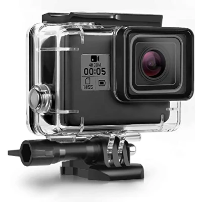 Afbeelding van Kuptone Waterdichte Behuizing Case Compatibel met GoPro Hero7Black/(2018) 6/5 Duiken Beschermende Shell 45 m Beugel Action