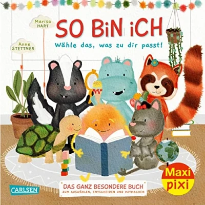 Afbeelding van Maxi Pixi 443: So bin ich: Wähle das, was zu dir passt! Das ganz besondere Buch zum Auswählen, Entscheiden und Mitmachen