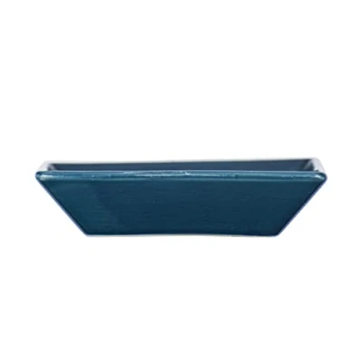 Afbeelding van WENKO zeepbakje Cordoba, hoogwaardig van keramiek met Spaans Moorse ornamenten, geschikt voor badkamer en keuken, afmetingen: 2,5 x 10,5 cm, blauw
