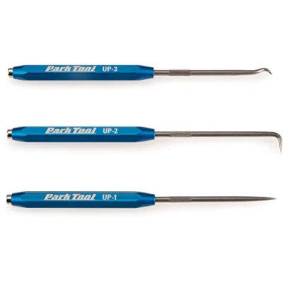 Afbeelding van Park Tool Priemenset Up set Staal Blauw/zilver 3 delig
