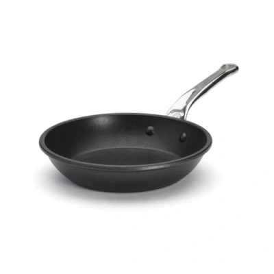 Afbeelding van De Buyer Choc Xtreme Koekenpan met gegoten roestvrijstalen handvat, 20 cm, zwart, 42,01 x 23,19 5,99 cm