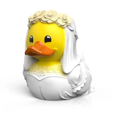 Afbeelding van TUBBZ First Edition Bruidegom Collectible Vinyl Rubber Duck Figuur Officiële Numskull Merchandise Huwelijks en nieuwigheidsgeschenken