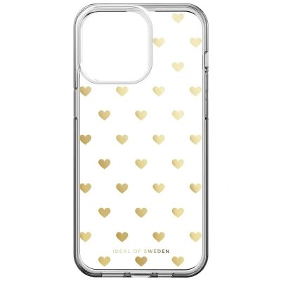 Afbeelding van Apple iPhone 15 Pro Max Hoesje Kunststof iDeal of Sweden Hardcase/Backcover Goud Telefoonhoesje