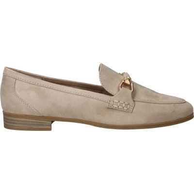 Afbeelding van MARCO TOZZI Instappers Dames Beige Maat:40