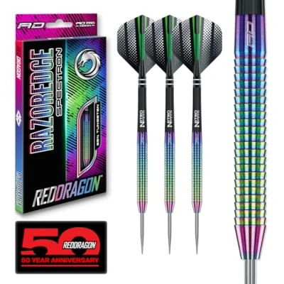 Afbeelding van RED DRAGON Razor Edge Spectron: Steeltip Tungsten Dartpijlen Professioneel 26 gram
