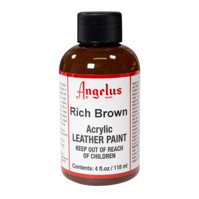 Afbeelding van Angelus leerverf Rijk Bruin 118ml